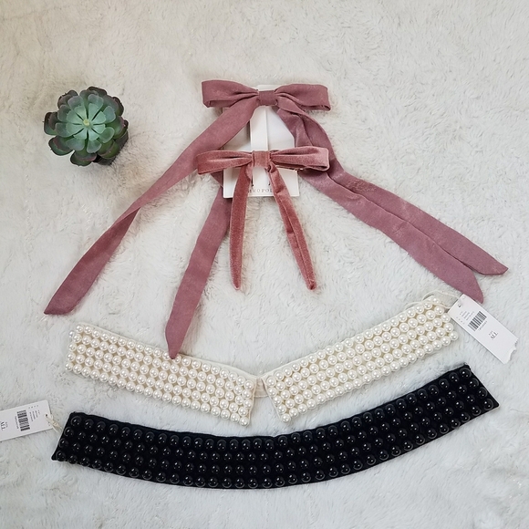 Maeve by Anthropologie Beaded Collars/Barrettes Bundle - Picture 2 of 12